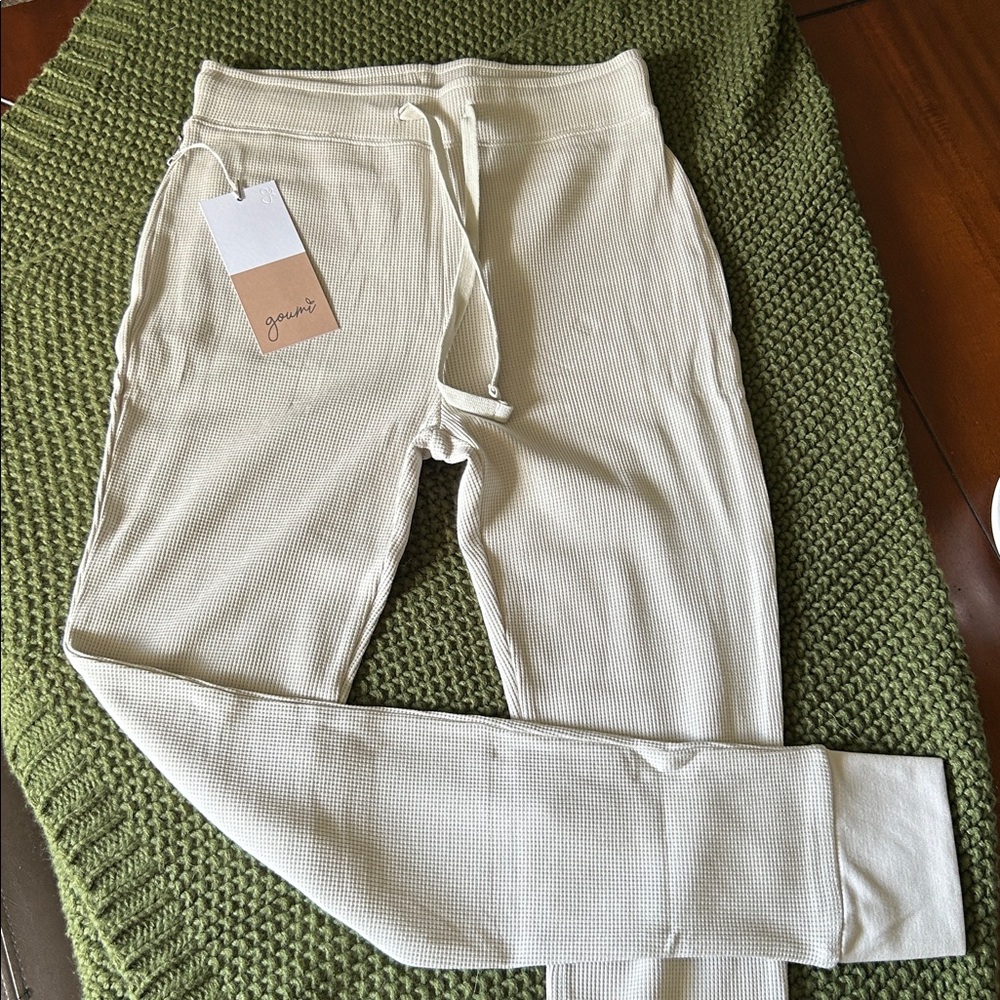 Goumi Snug Fit, Cream, Thermal Pants